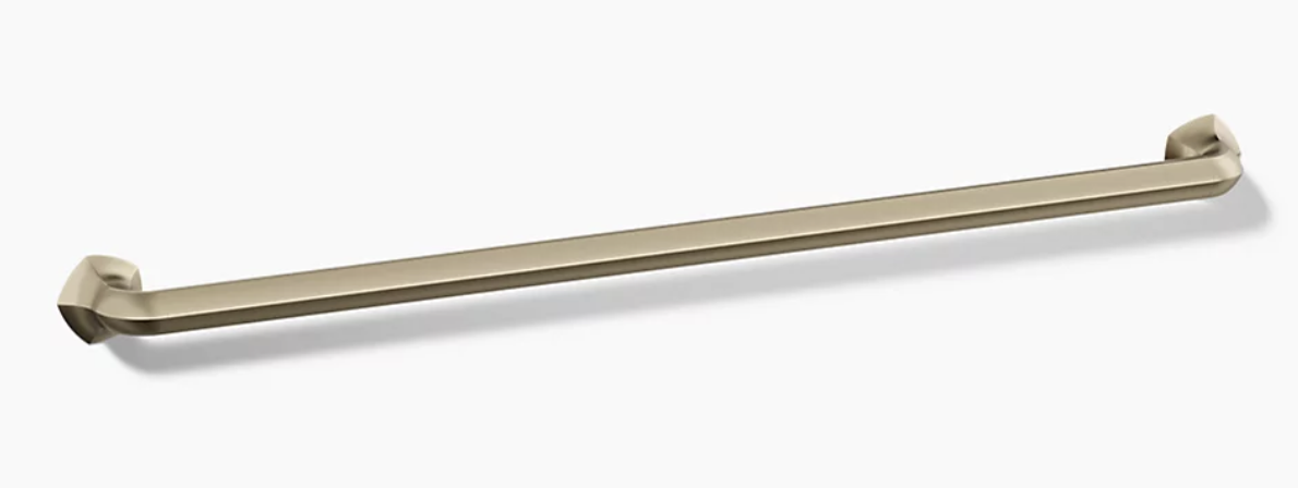 Kohler Occasion 36-inch Grab Bar in Vibrant Brushed Bronze (K-27082-BV)