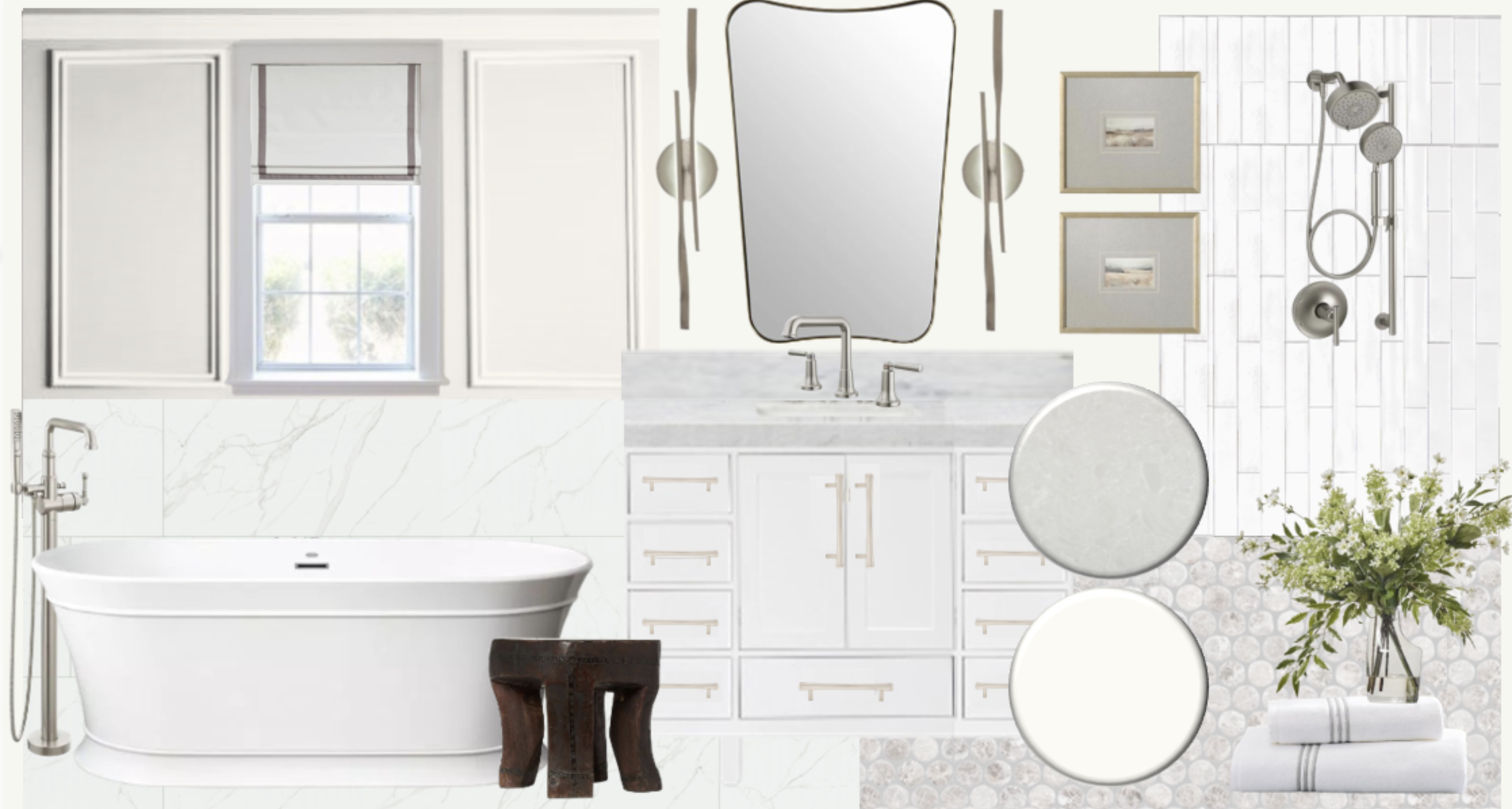 Mood Board — Iteration 1 (classic / Italian-modern direction)